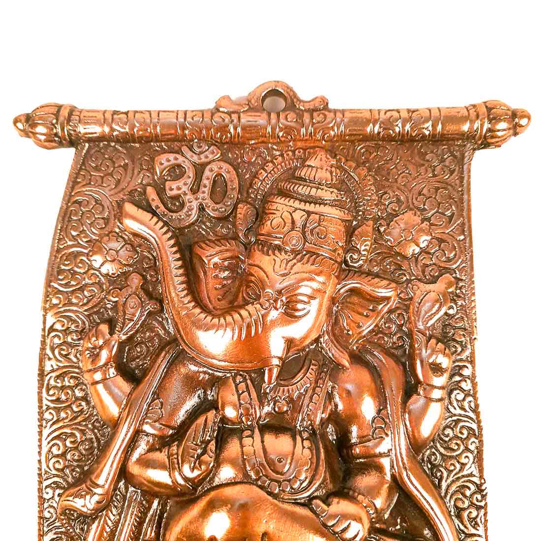 Ganesh Idol - Apkamart #color_Copper