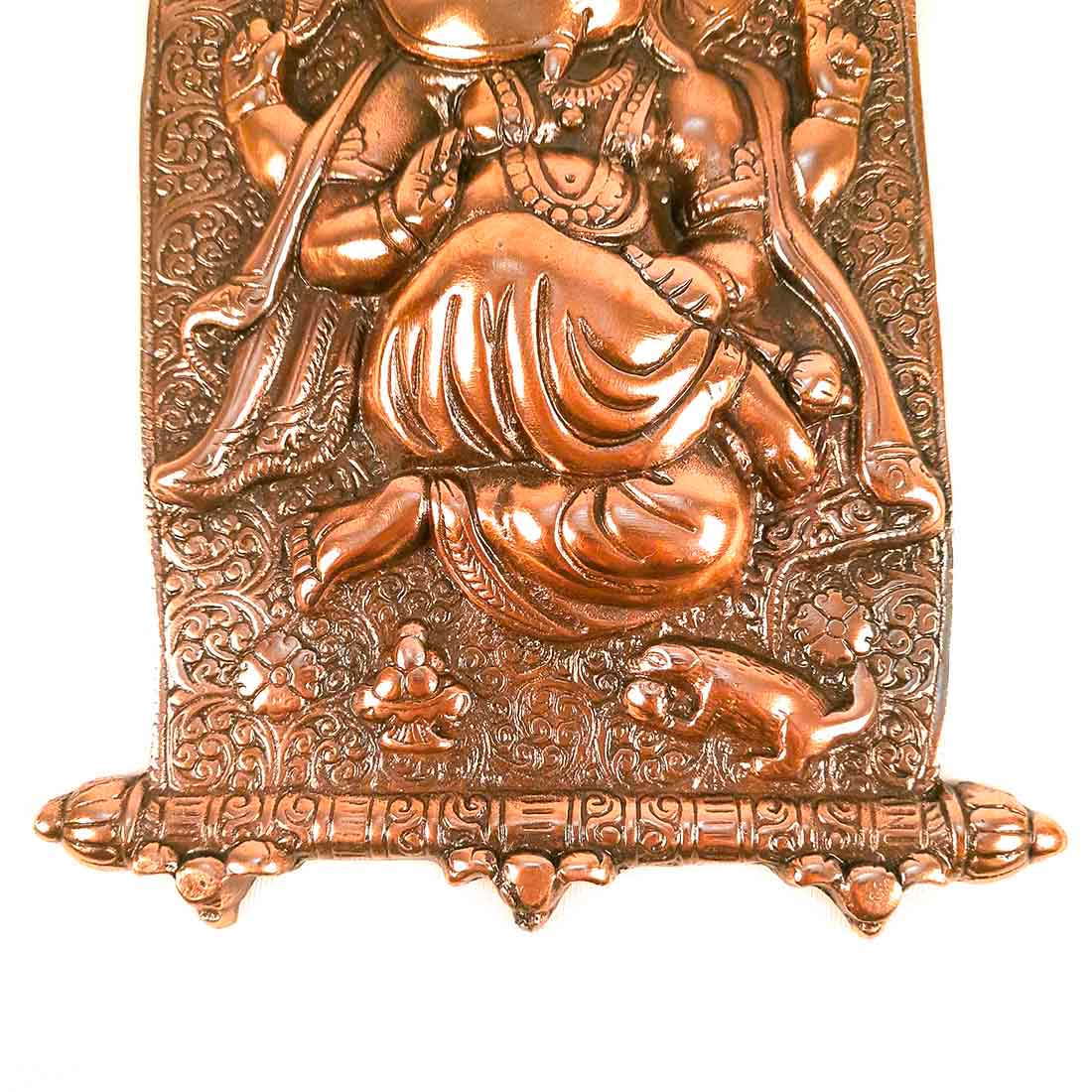 Ganesh Idol - Apkamart #color_Copper