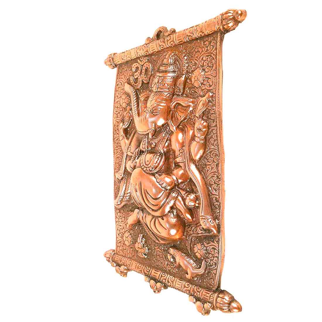 Ganesh Idol - Apkamart #color_Copper