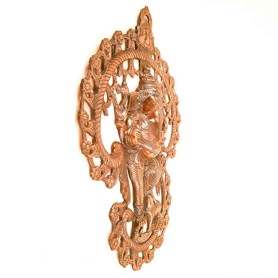 Ganesh Wall Hanging Idol Big | Lord Ganesha Statue Wall Art - For Puja, Home & Main Gate |Religoius & Spiritual Decor for Living Room- 17 Inch