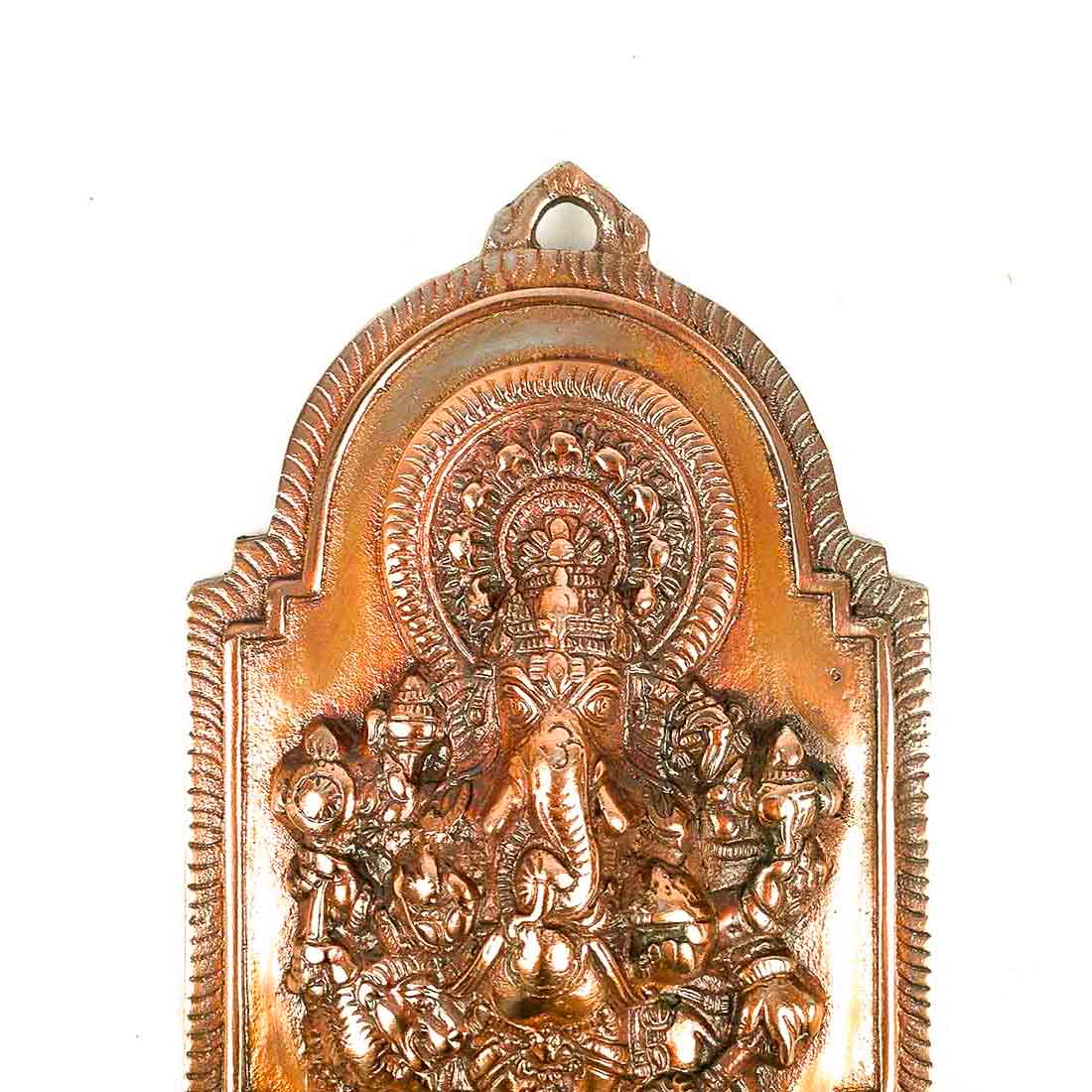 Ganesh Wall Hanging Statue | Lord Ganesha Wall Art - for Home, Puja, Living Room & Office | Antique Idol for Religious & Spiritual Decor  - 12 inch