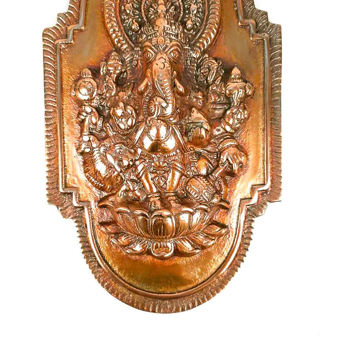Ganesh Wall Hanging Statue | Lord Ganesha Wall Art - for Home, Puja, Living Room & Office | Antique Idol for Religious & Spiritual Decor  - 12 inch