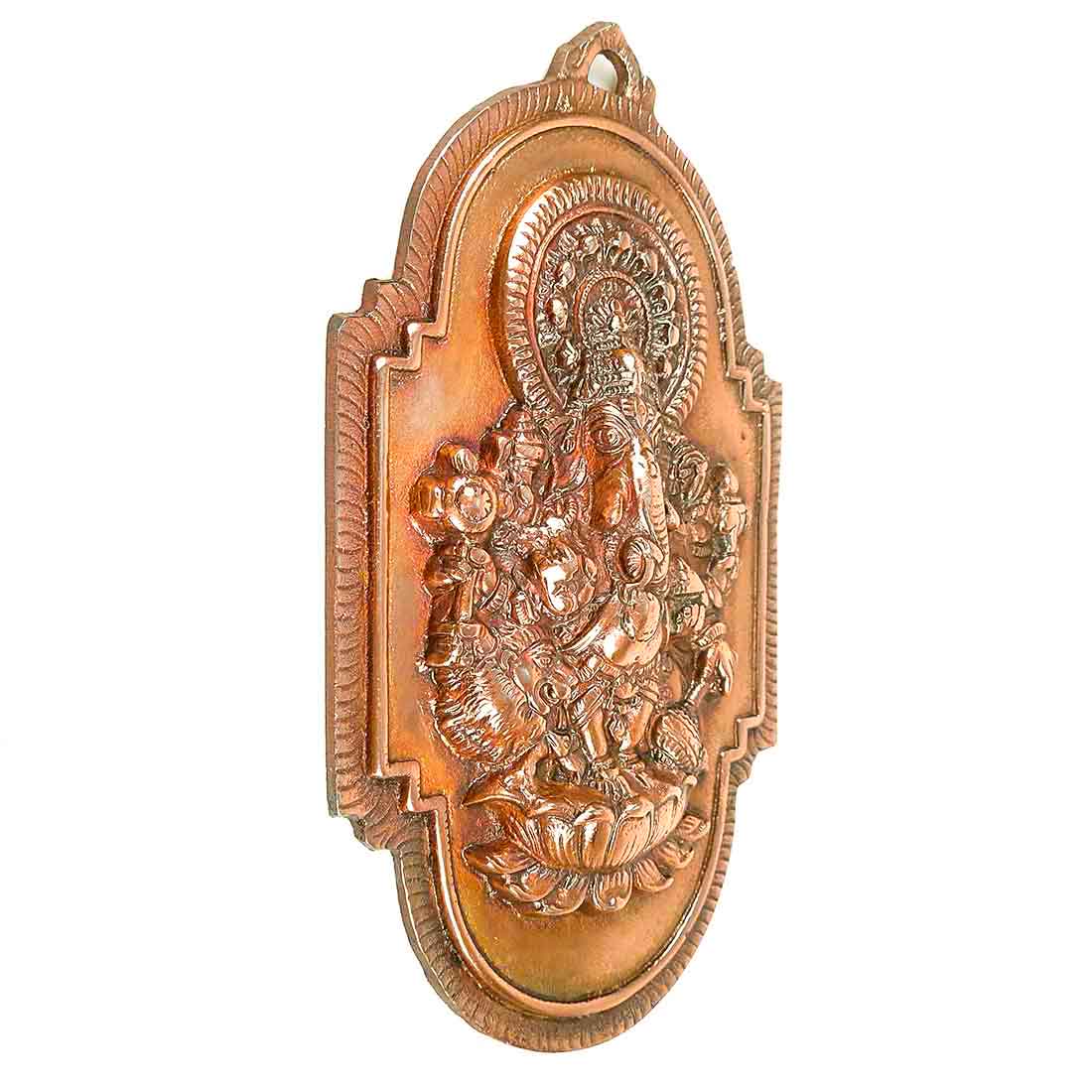 Ganesh Wall Hanging Statue | Lord Ganesha Wall Art - for Home, Puja, Living Room & Office | Antique Idol for Religious & Spiritual Decor  - 12 inch