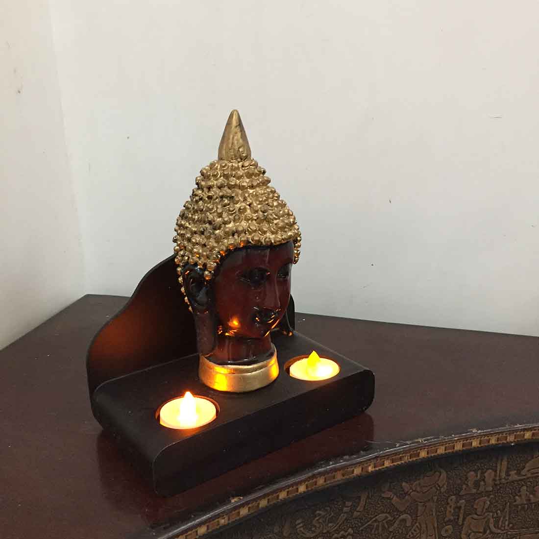 Buddha Home Decor - for Peace & Wealth - 6 Inch - ApkaMart