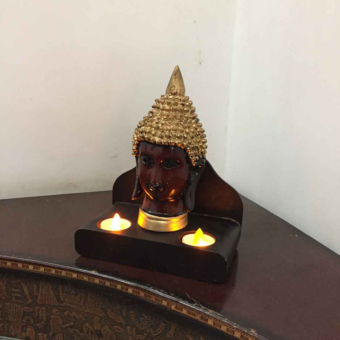 Buddha Home Decor - for Peace & Wealth - 6 Inch - ApkaMart