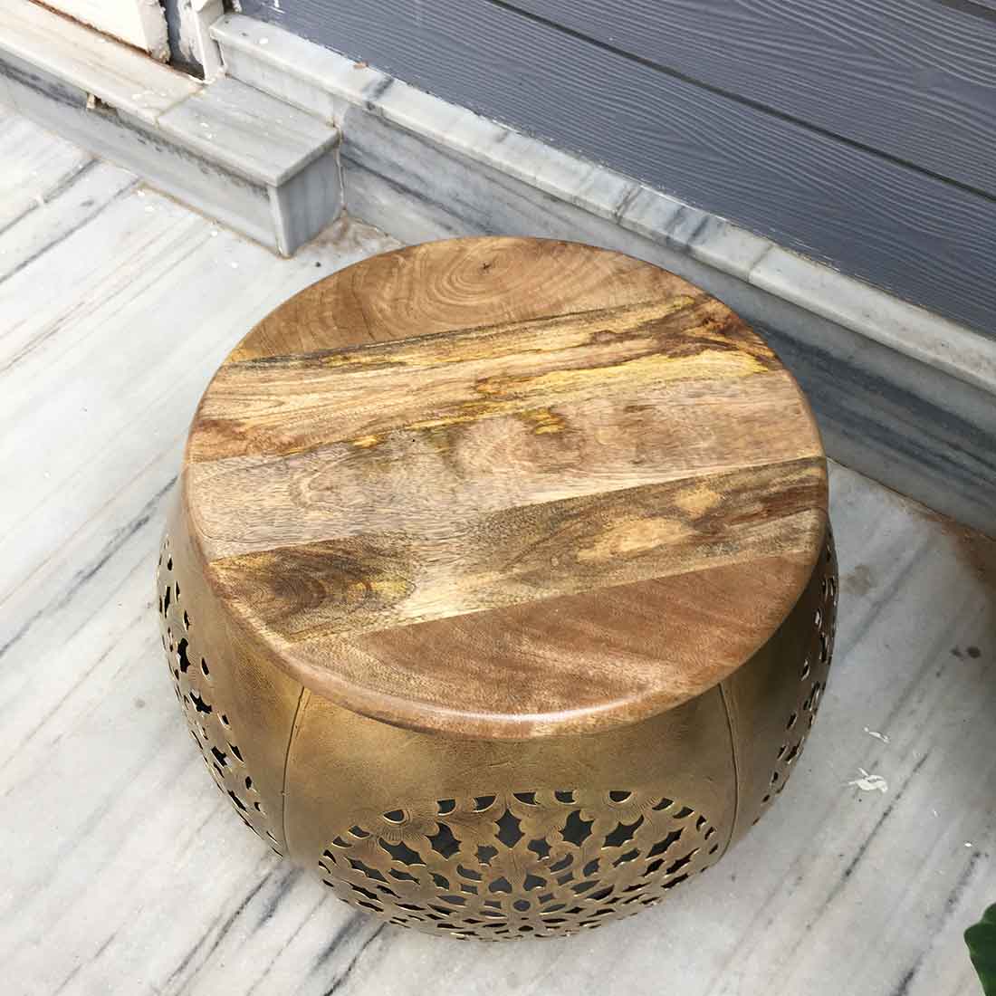 Center Table | Designer Coffee Table for Living Room - 22 Inch - ApkaMart