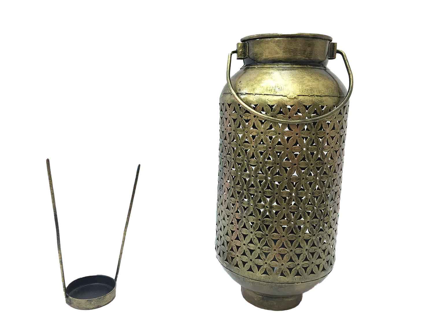 Wall Hanging T Light Holder - For Home Decor & House Warming Gifts - 18 inch - ApkaMart