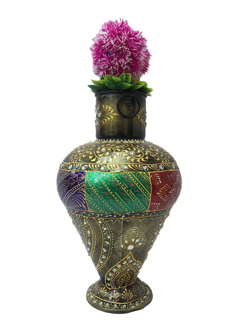 Long Flower Vase | Flower Pot for Home Decoration - 16 Inch - ApkaMart