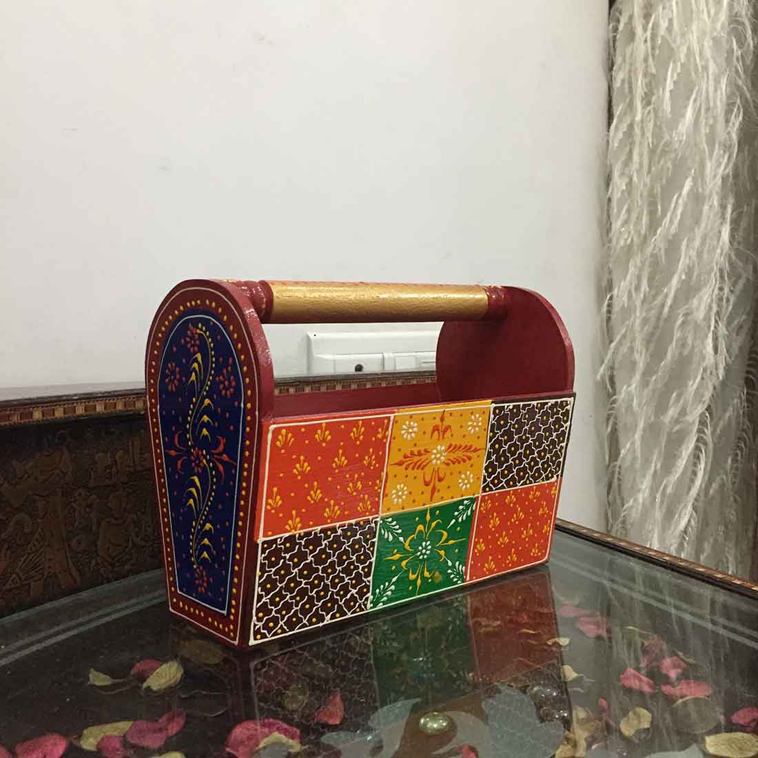 Magazine Stand | Magazine Rack for Office - 8 Inch - ApkaMart