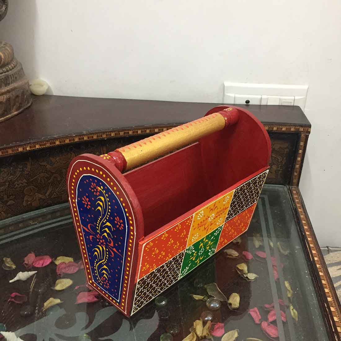 Magazine Stand | Magazine Rack for Office - 8 Inch - ApkaMart