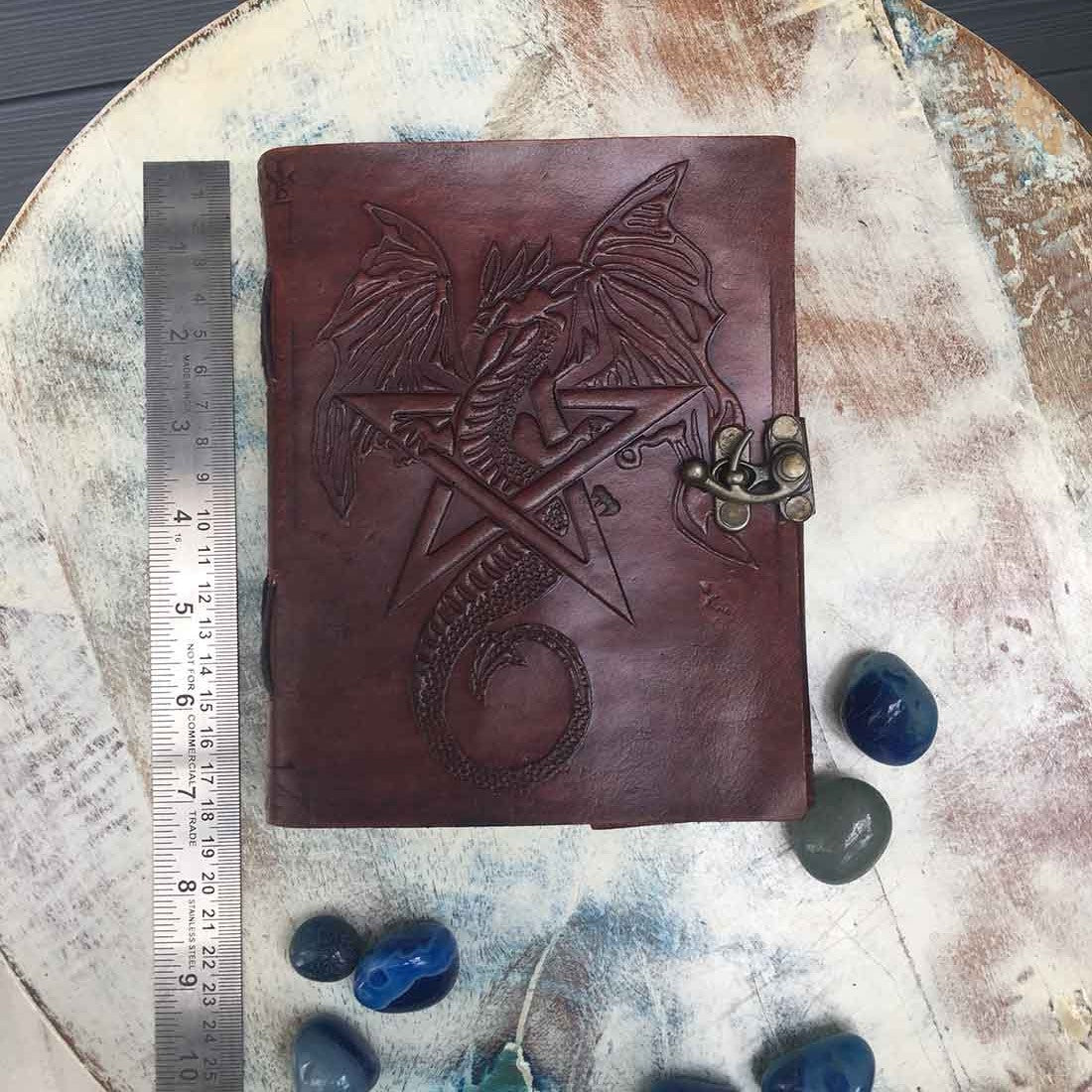 Leather Journal Notebook | Travel Diary - For Birthday & Anniversary Gift - 7 inch - ApkaMart