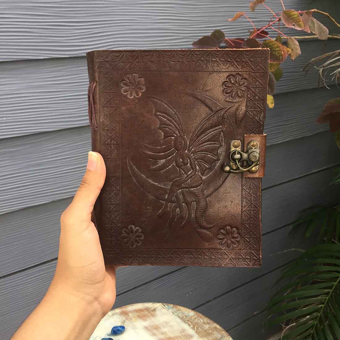 Personal Diary with Lock | Leather Journal - For Men & Women - 7 inch - ApkaMart