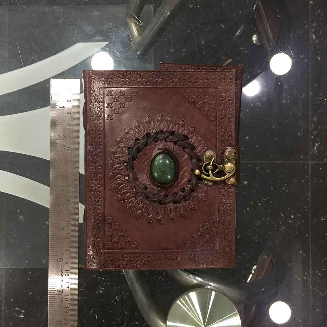 Antique Travel Diary | Leather Notebook for Work - 6 inch - ApkaMart