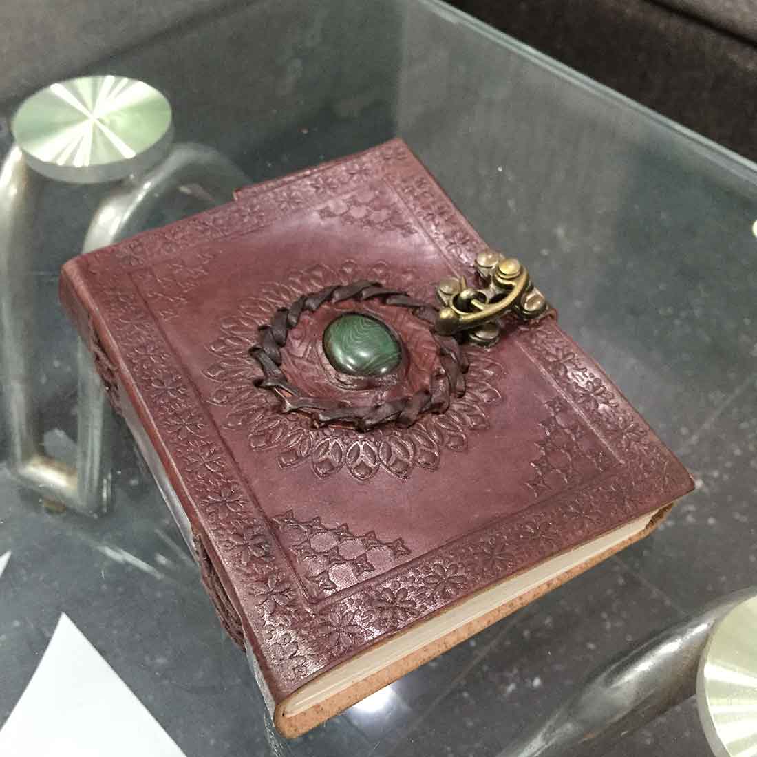 Antique Travel Diary | Leather Notebook for Work - 6 inch - ApkaMart