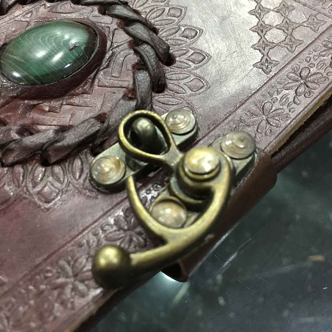 Antique Travel Diary | Leather Notebook for Work - 6 inch - ApkaMart