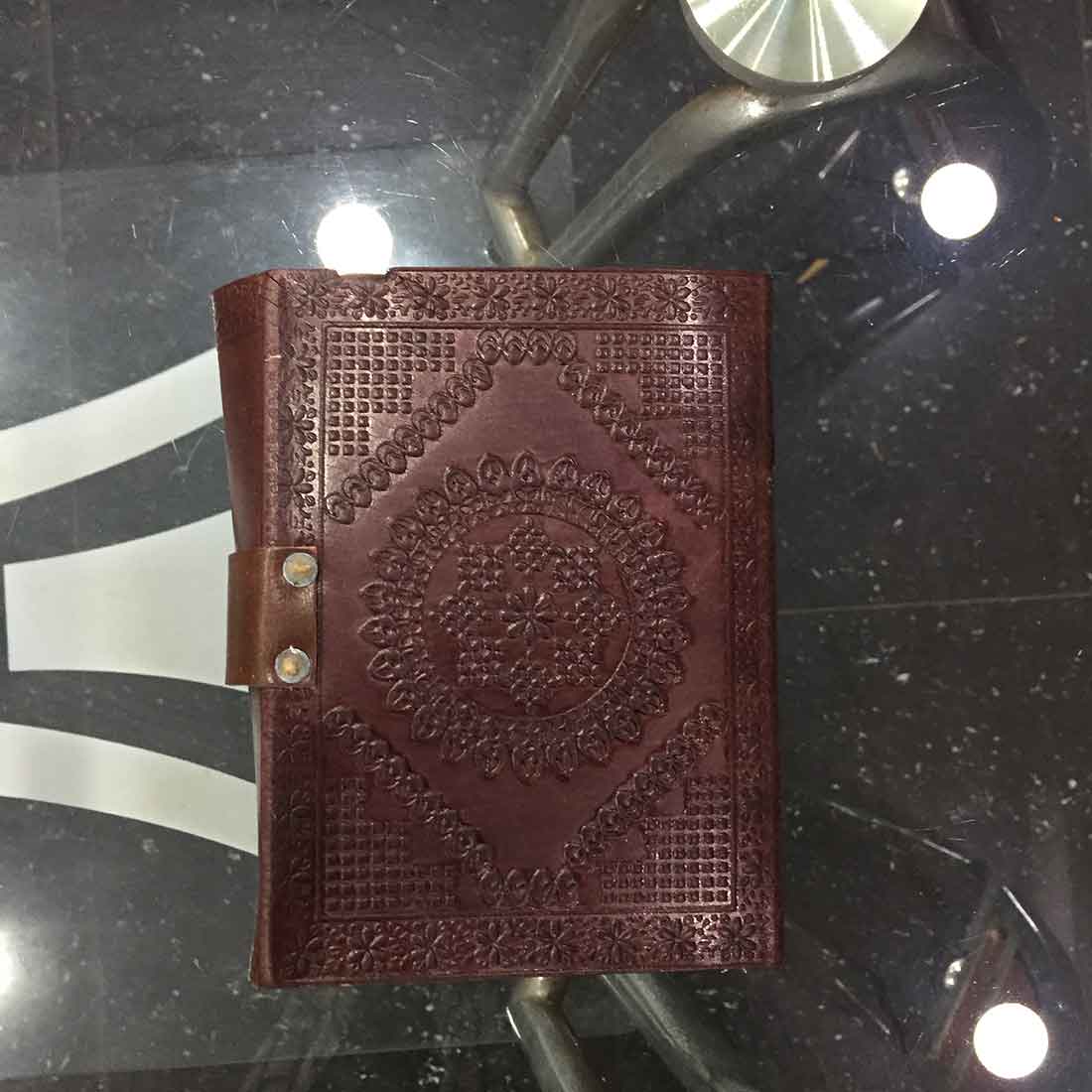 Antique Travel Diary | Leather Notebook for Work - 6 inch - ApkaMart