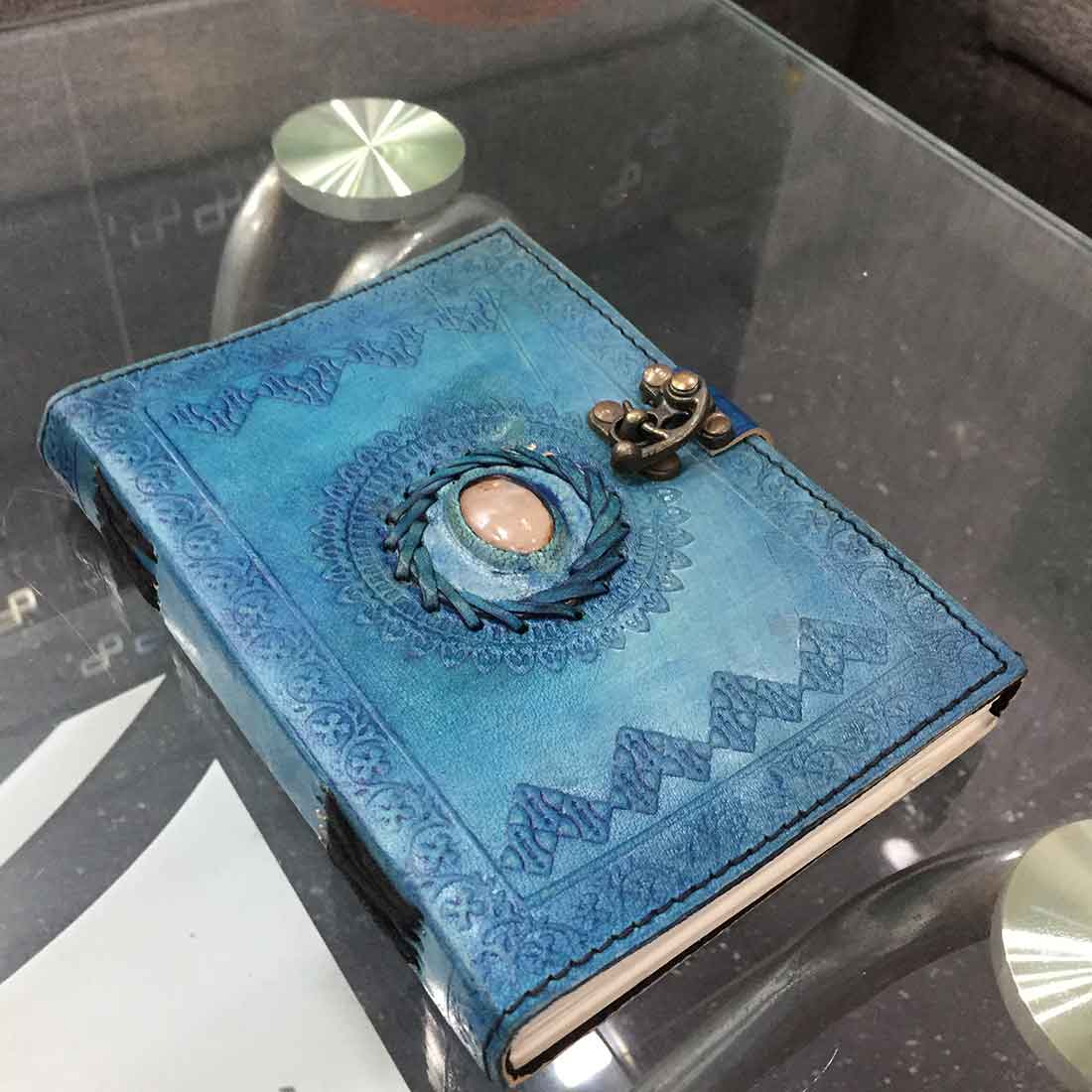 Lock Diary | Leather Diary - For Birthday & Anniversary Gifts - 7 Inch - ApkaMart