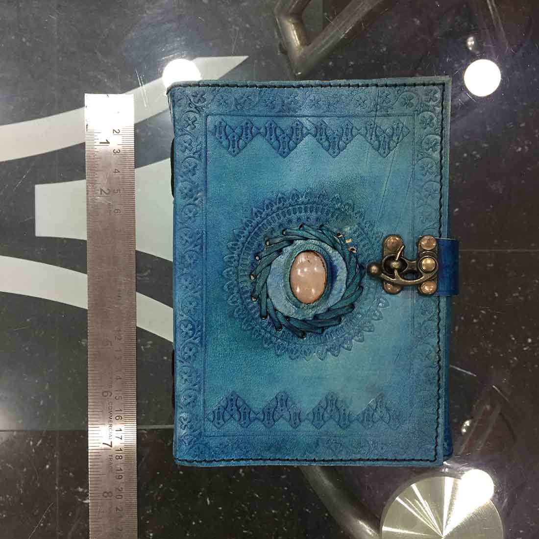 Lock Diary | Leather Diary - For Birthday & Anniversary Gifts - 7 Inch - ApkaMart