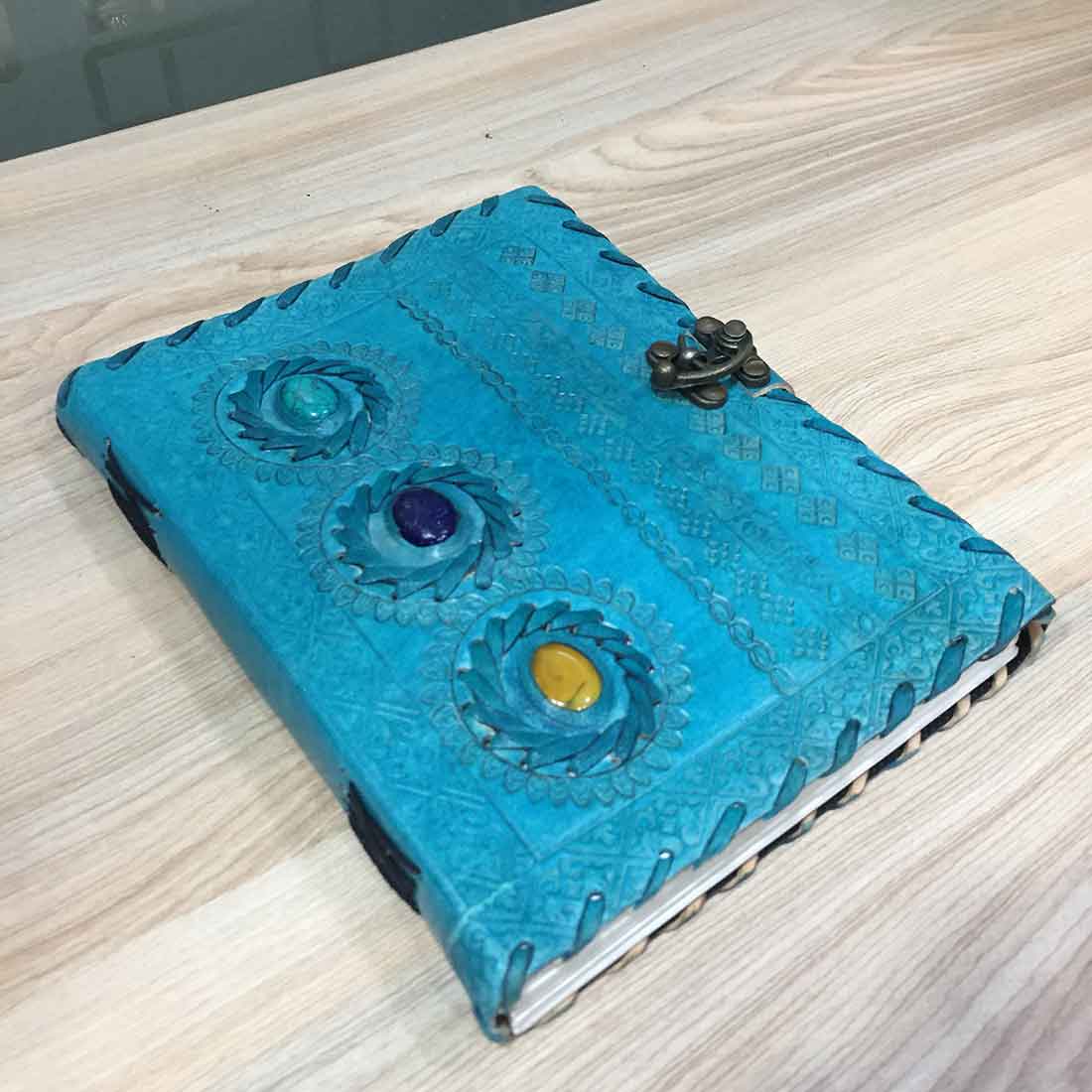 Vintage Handmade Diary | Travel Diary - Gift for Men - 8 Inch - ApkaMart