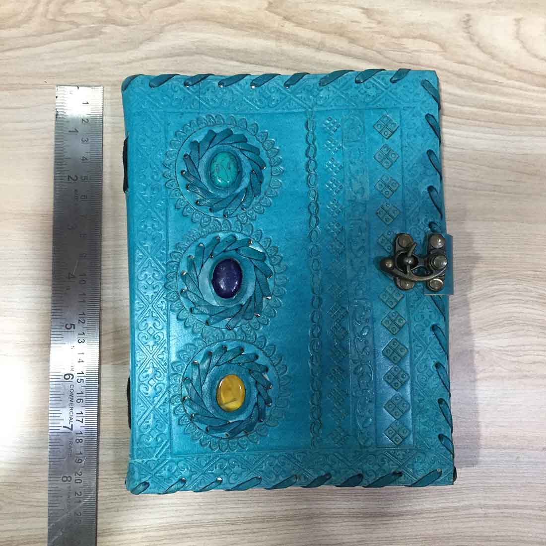 Vintage Handmade Diary | Travel Diary - Gift for Men - 8 Inch - ApkaMart