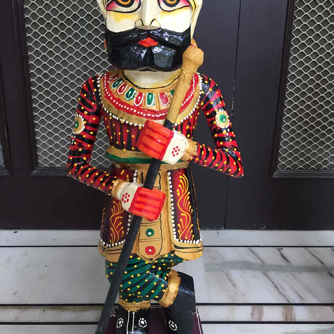 Darbaans Set - Human Figurine - Unique Showpiece for Living Room - 24 Inch - ApkaMart
