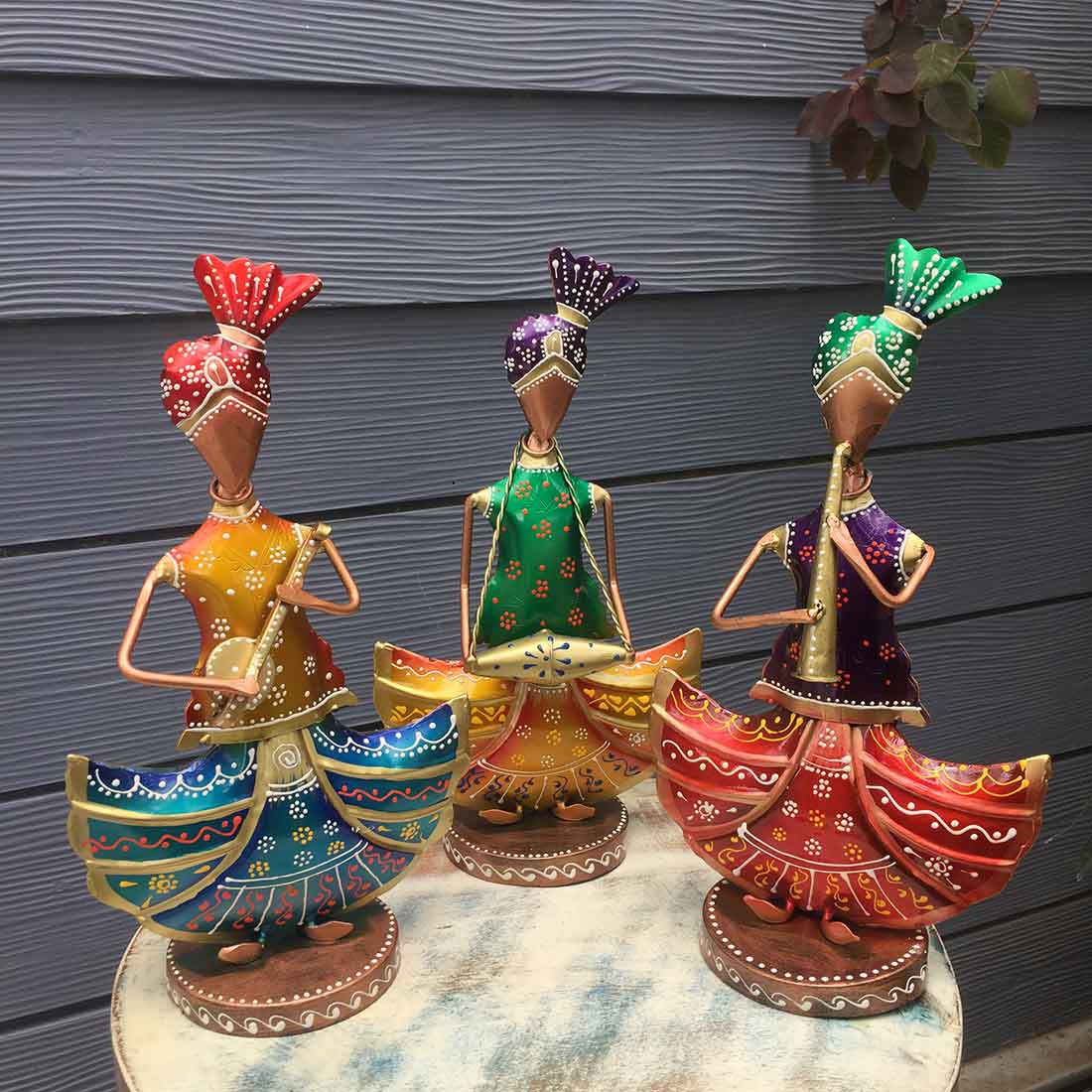 Rajasthani Musician Showpiece- Apkamart #size_13 Inch