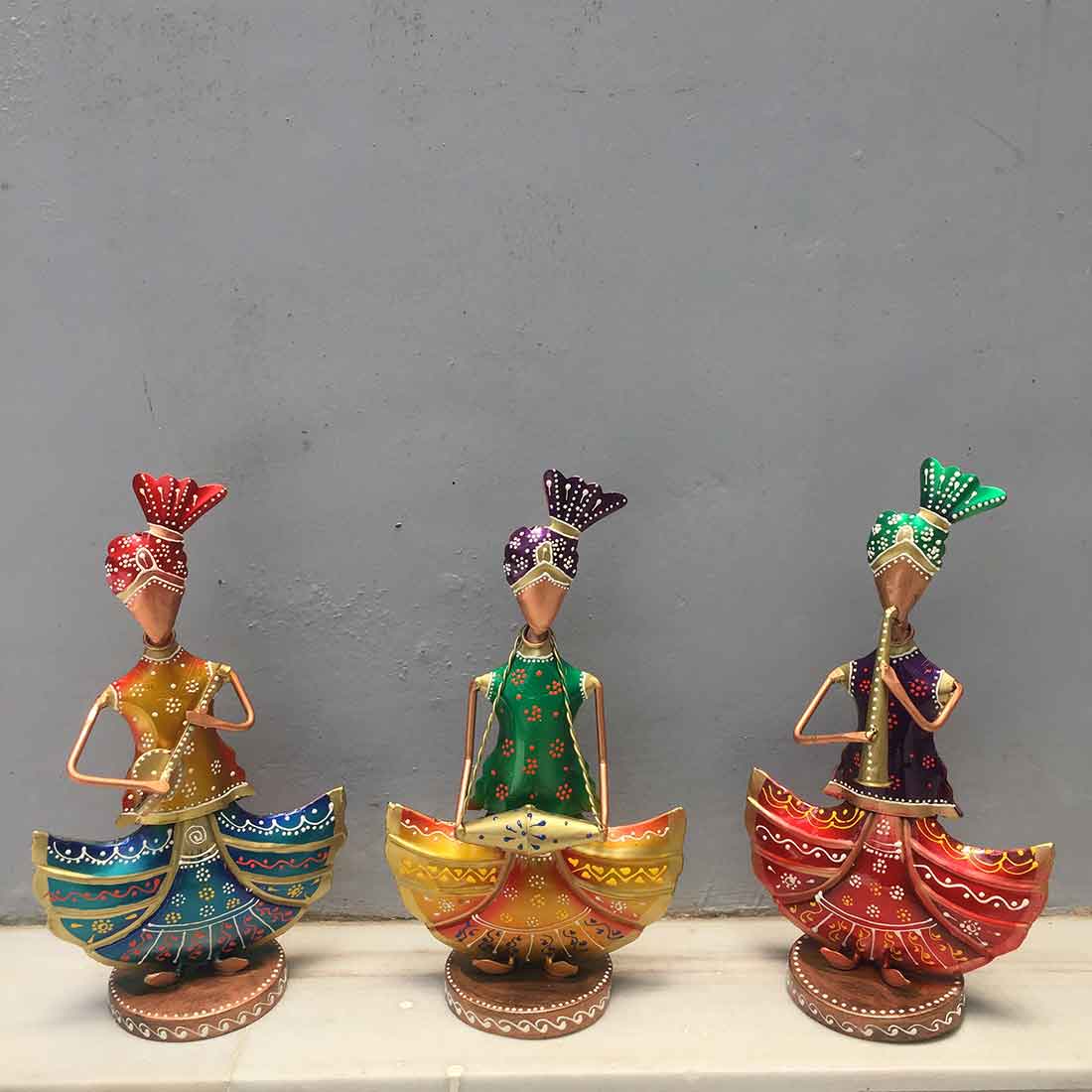 Rajasthani Musician Showpiece- Apkamart #size_13 Inch