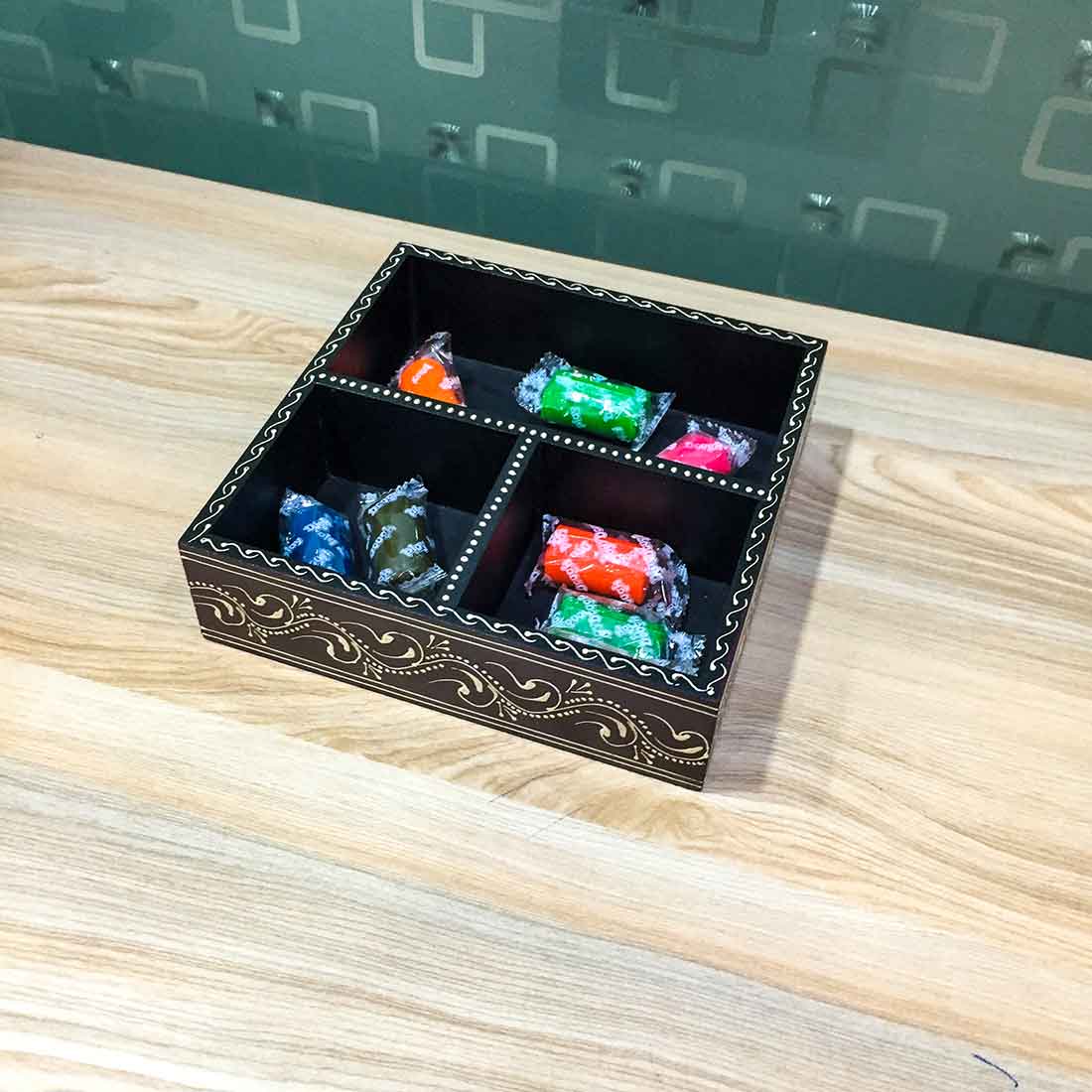 Snack Serving Tray - 7 Inch - ApkaMart