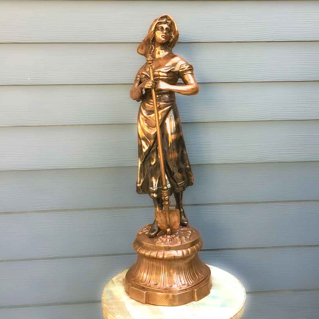 Lady Showpiece - Female Figurines - for Side Table Decoration 30 Inch - ApkaMart