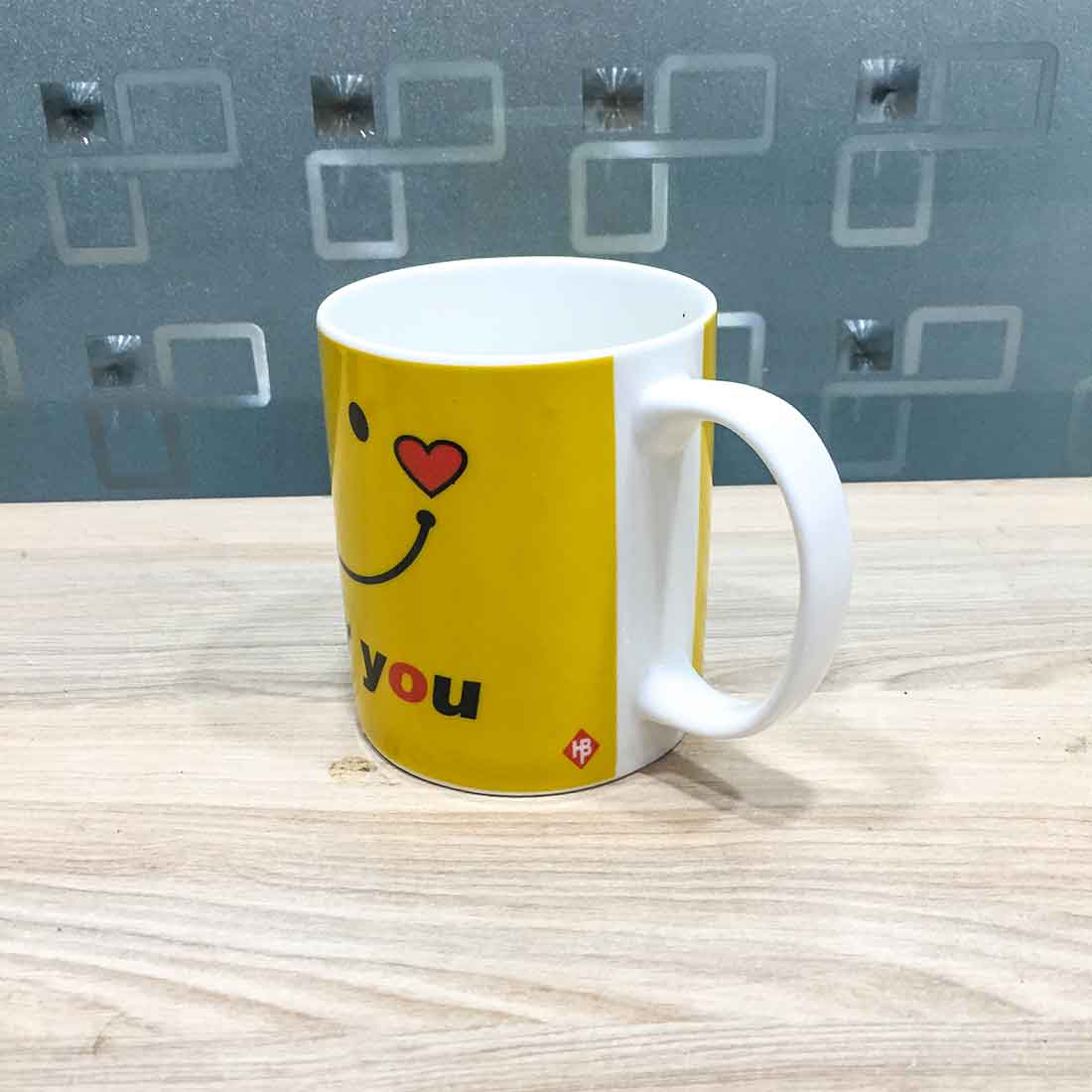 Smiley Coffee Mug - for Tea, Coffee, Milk, Beverage - ApkaMart