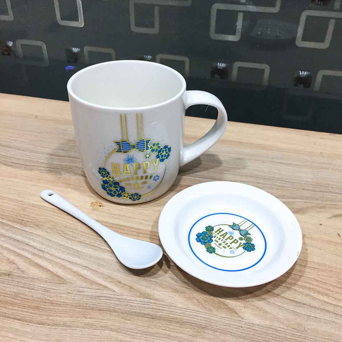 Coffee Mug with Lid - For Birthday Gift - ApkaMart