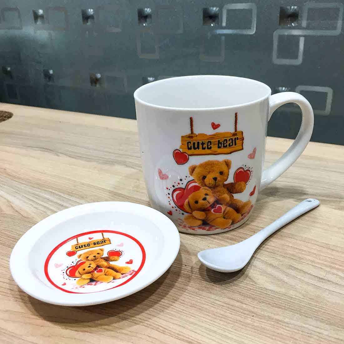 Cute Bear Mug - for Tea, Coffee & Gifts - ApkaMart