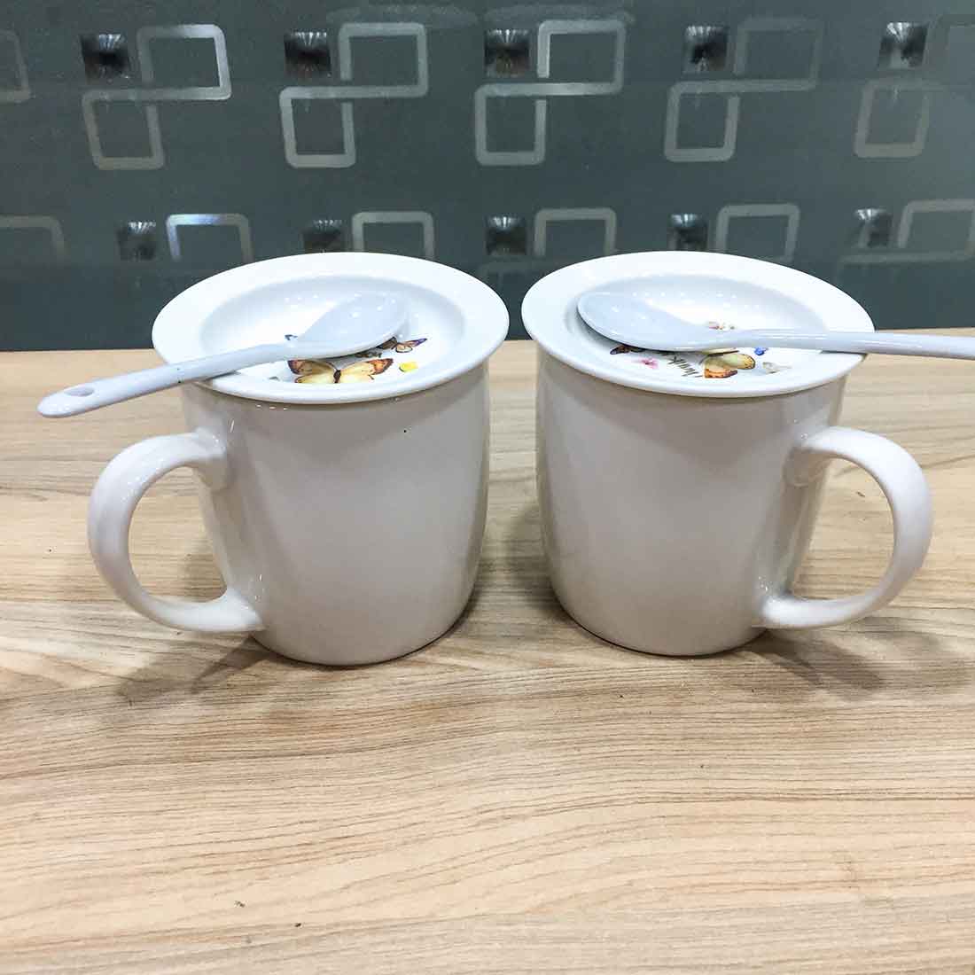 Couple Coffee Mug - For Anniversary & Valentines Day Gift - ApkaMart