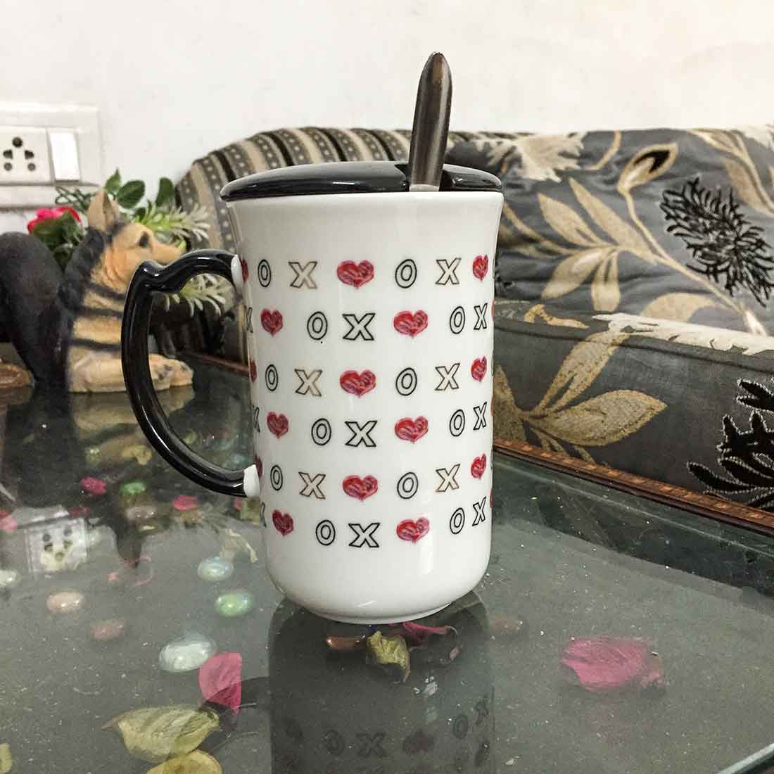 Coffee Mug - Love You Mug - For Anniversary & Valentines Day Gift - ApkaMart
