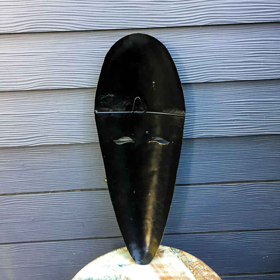 Tribal Women Mask Wall Hanging -for Home | Office | Cafés Interior Décor - 21 Inch - ApkaMart