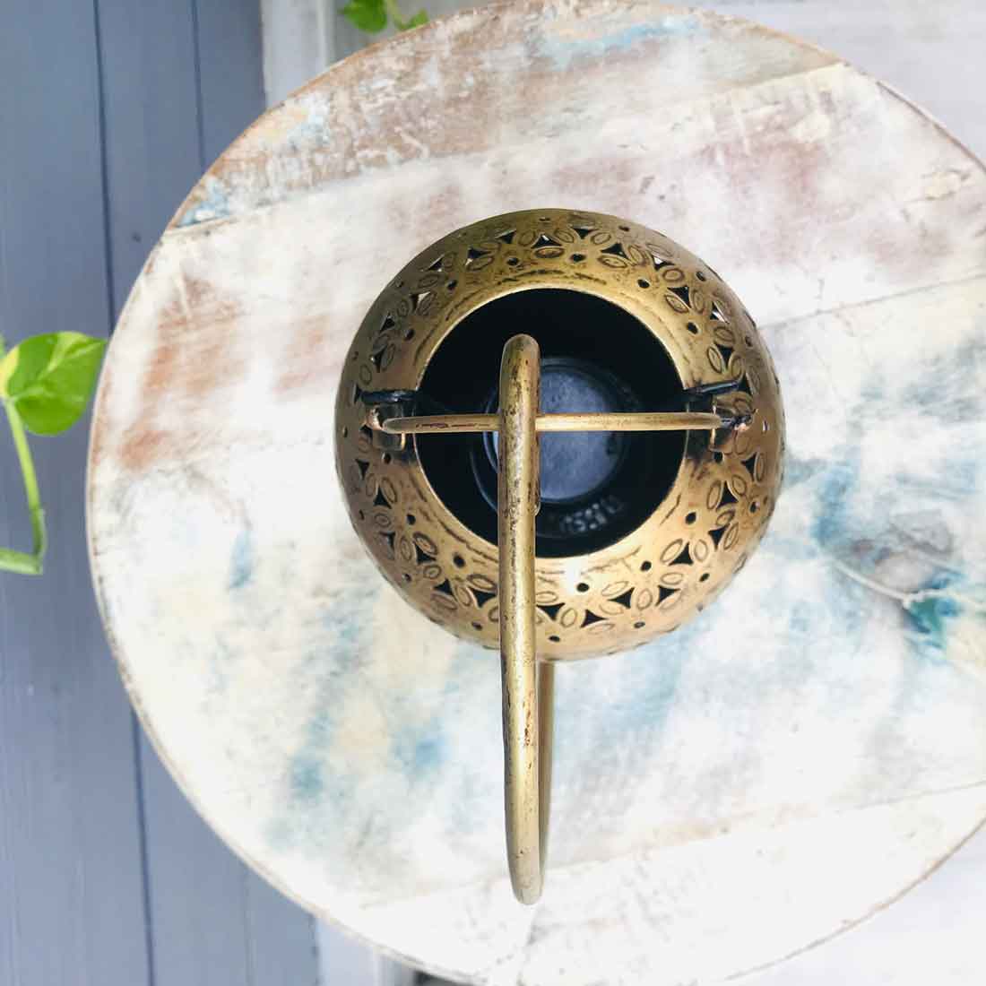 Candles Votives - Hanging Tea Light Holder - 10 Inch - ApkaMart