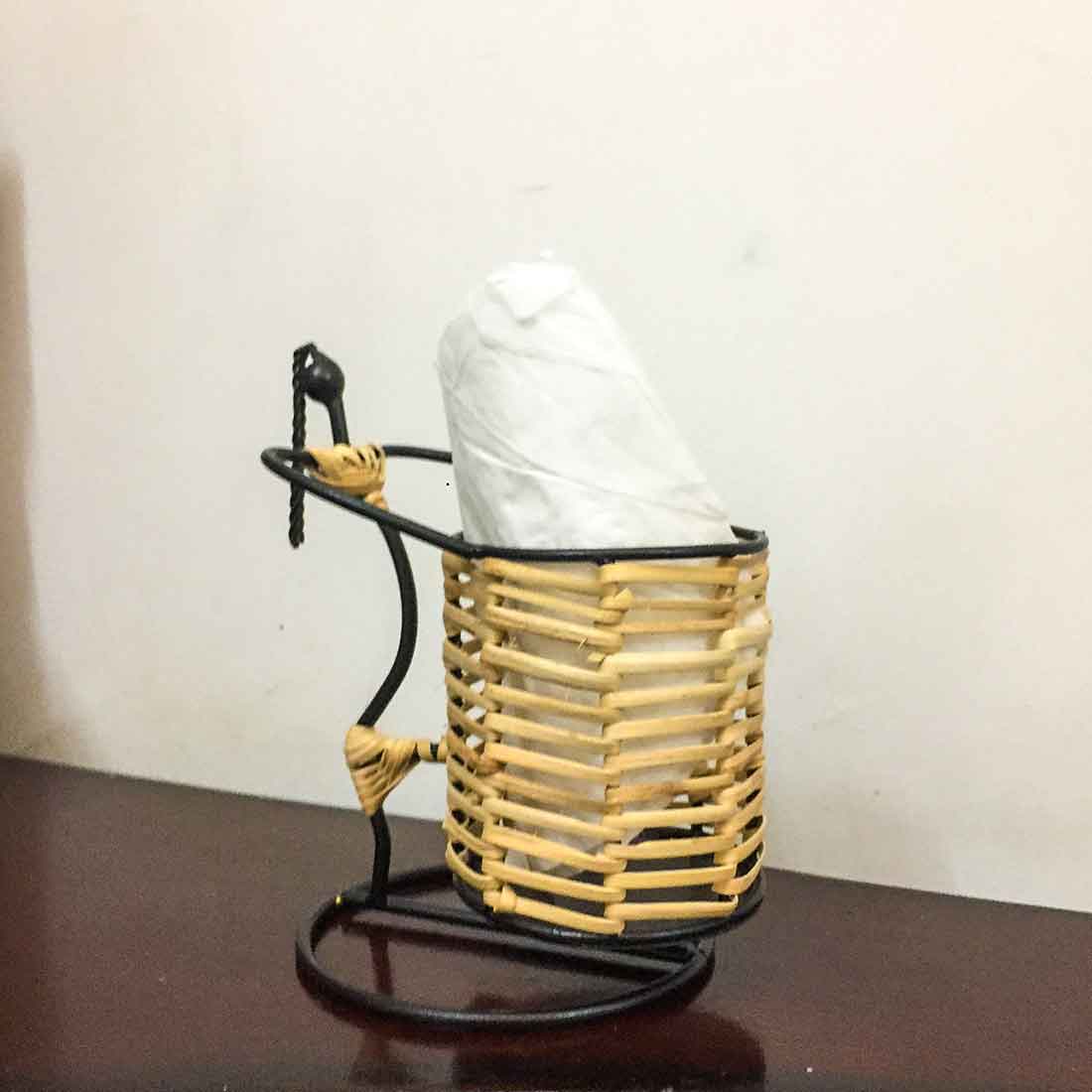 Showpiece Pen Holder | Desk Organizer - Girl Design - for Study Table - 7 Inch - ApkaMart