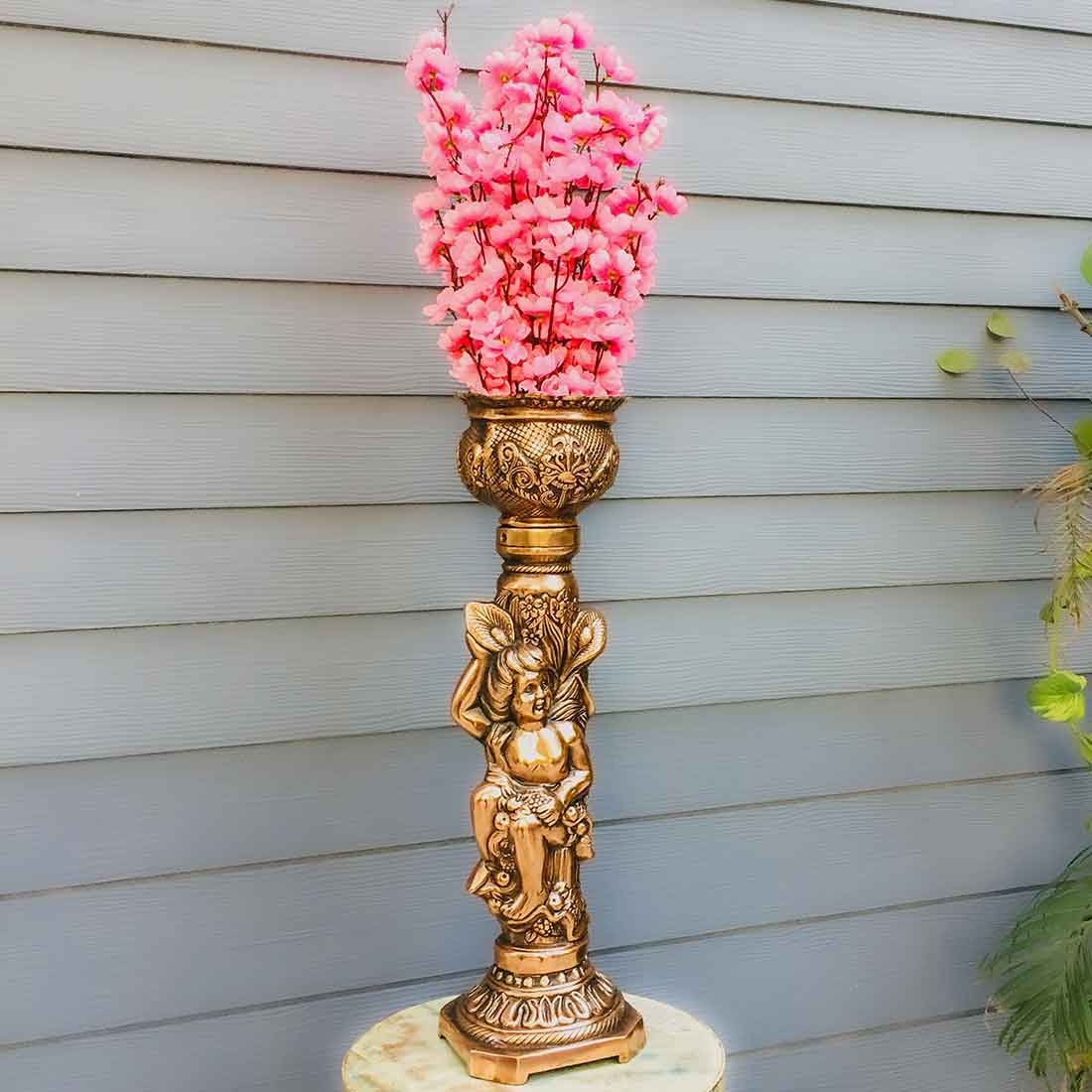 Big Flower Vase - Corner Decor - 25 Inch - ApkaMart