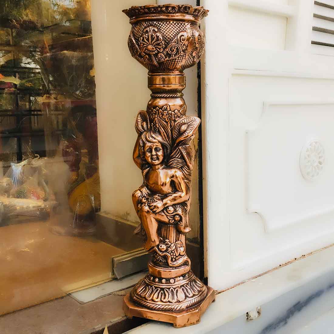 Big Flower Vase - Corner Decor - 25 Inch - ApkaMart