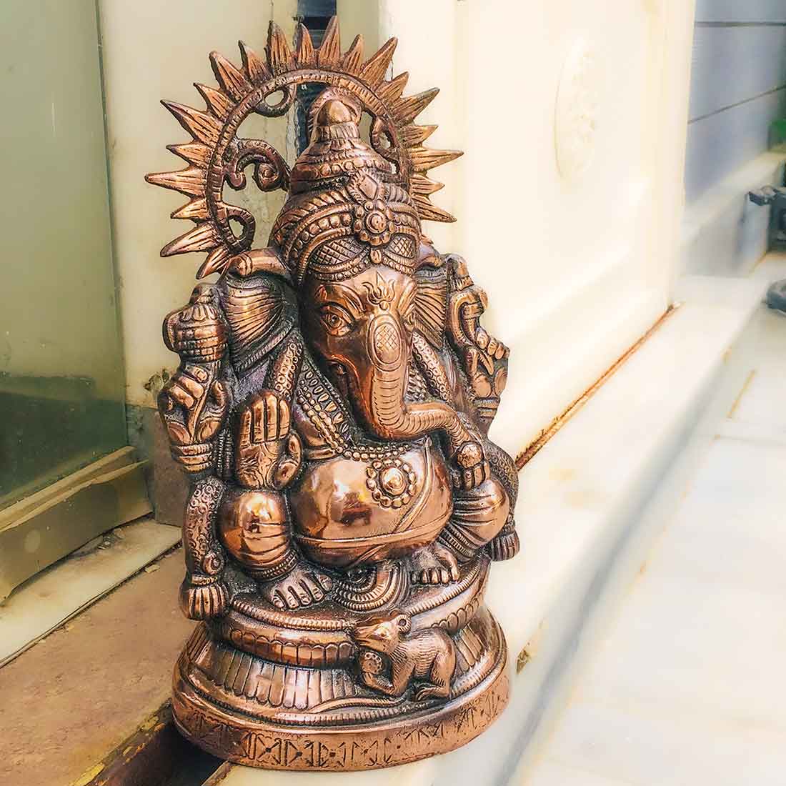 Ganpati Murti for home - 15 Inch - ApkaMart