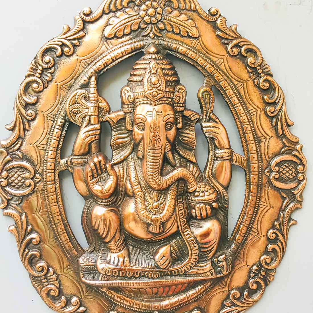 Ganpati Wall Art - For Pooja, Mandir & Home Decor - 20 Inch - ApkaMart