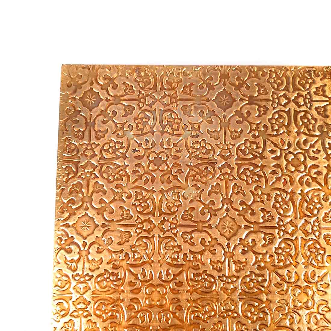 Decorative Box Brass | Necklace Box | Wooden Jewelry Box - 8 Inch