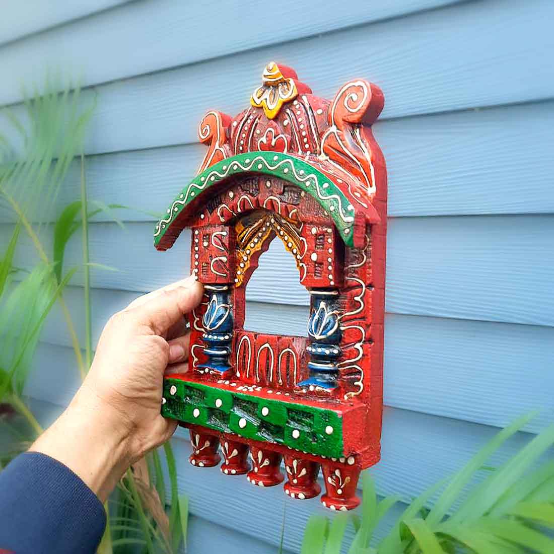 Jharokha Wall hanging - For Home Decor & Gifts - 10 Inch- Apkamart #style_Pack of 2