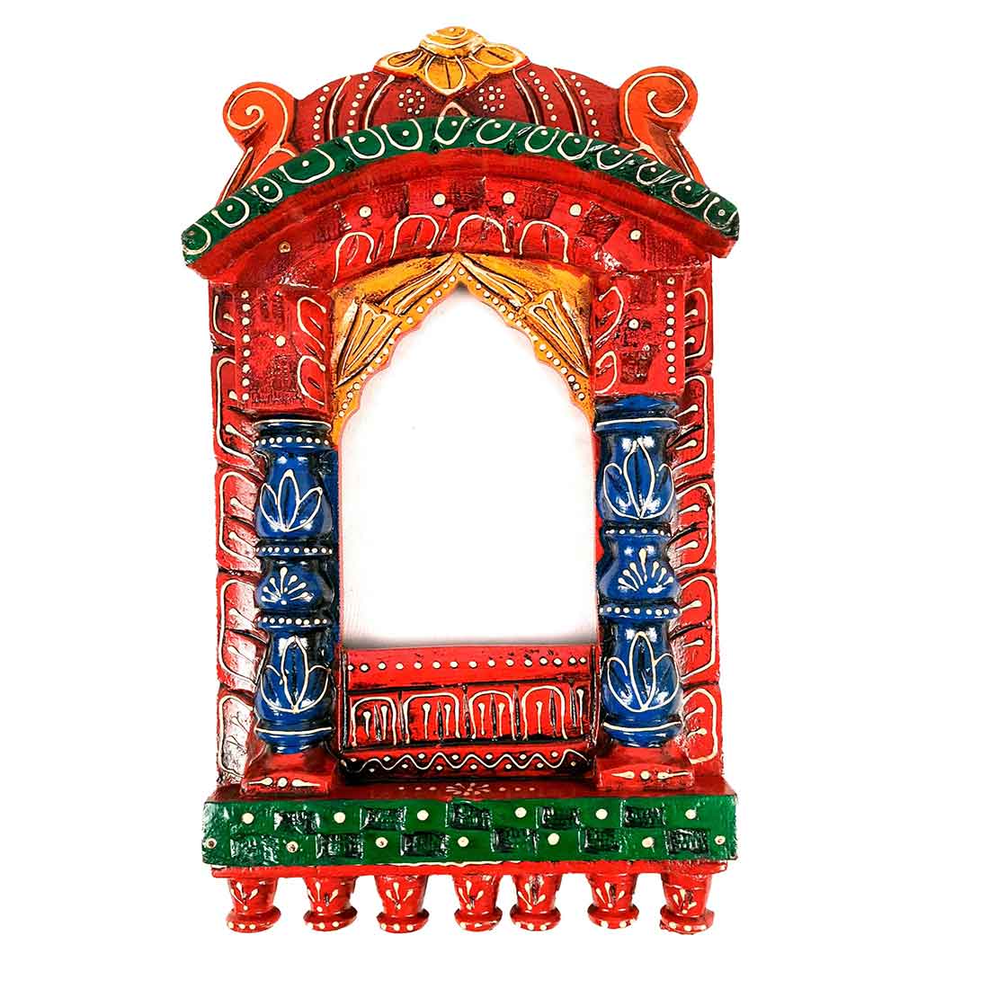 Wooden Frame Jharokha- Apkamart #style_Pack of 1