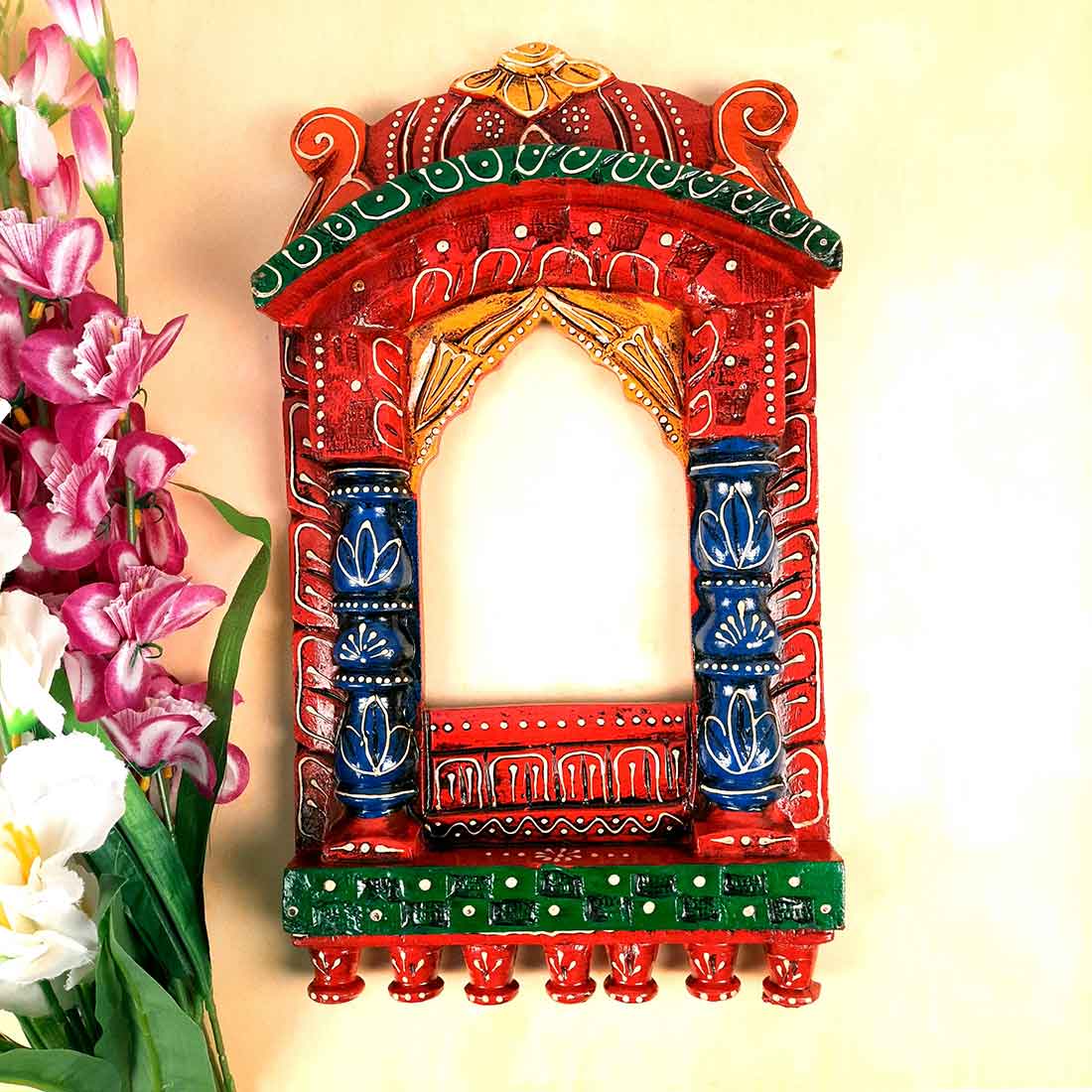 Wooden Frame Jharokha- Apkamart #style_Pack of 1