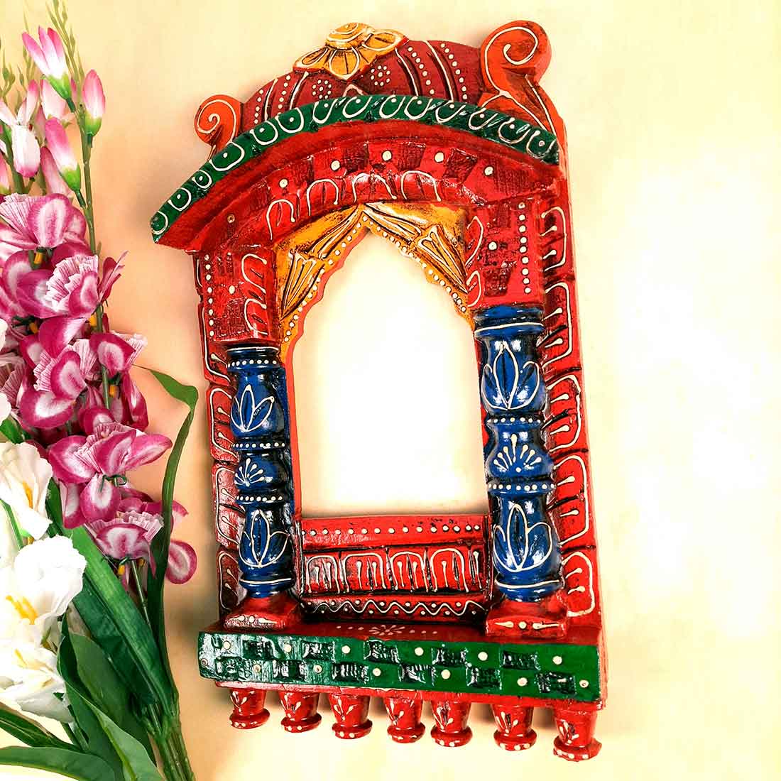 Wooden Frame Jharokha- Apkamart #style_Pack of 1