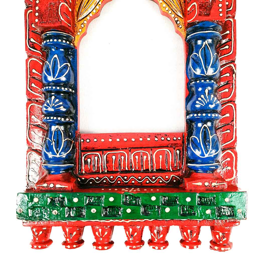 Wooden Frame Jharokha- Apkamart #style_Pack of 1