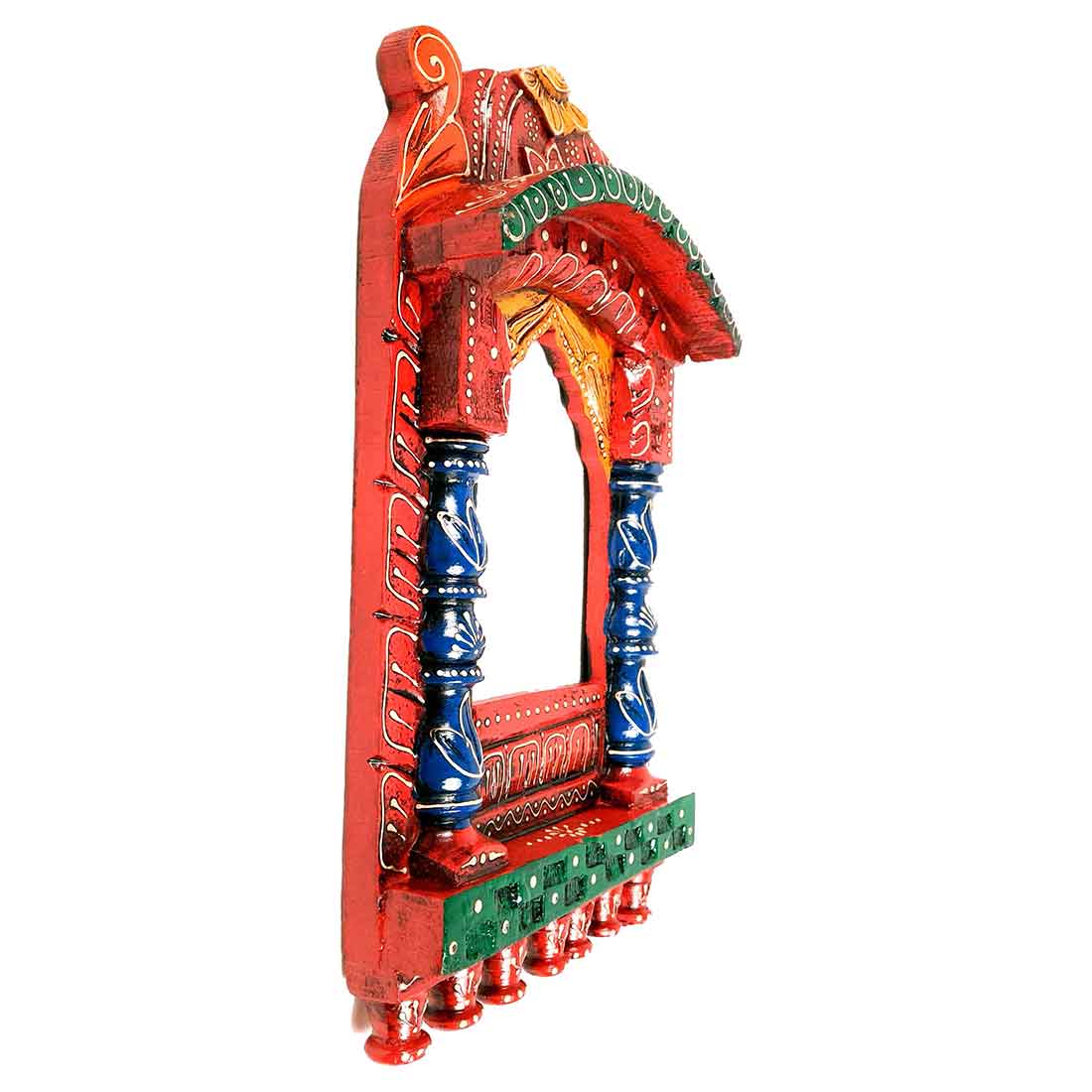 Wooden Frame Jharokha- Apkamart #style_Pack of 1