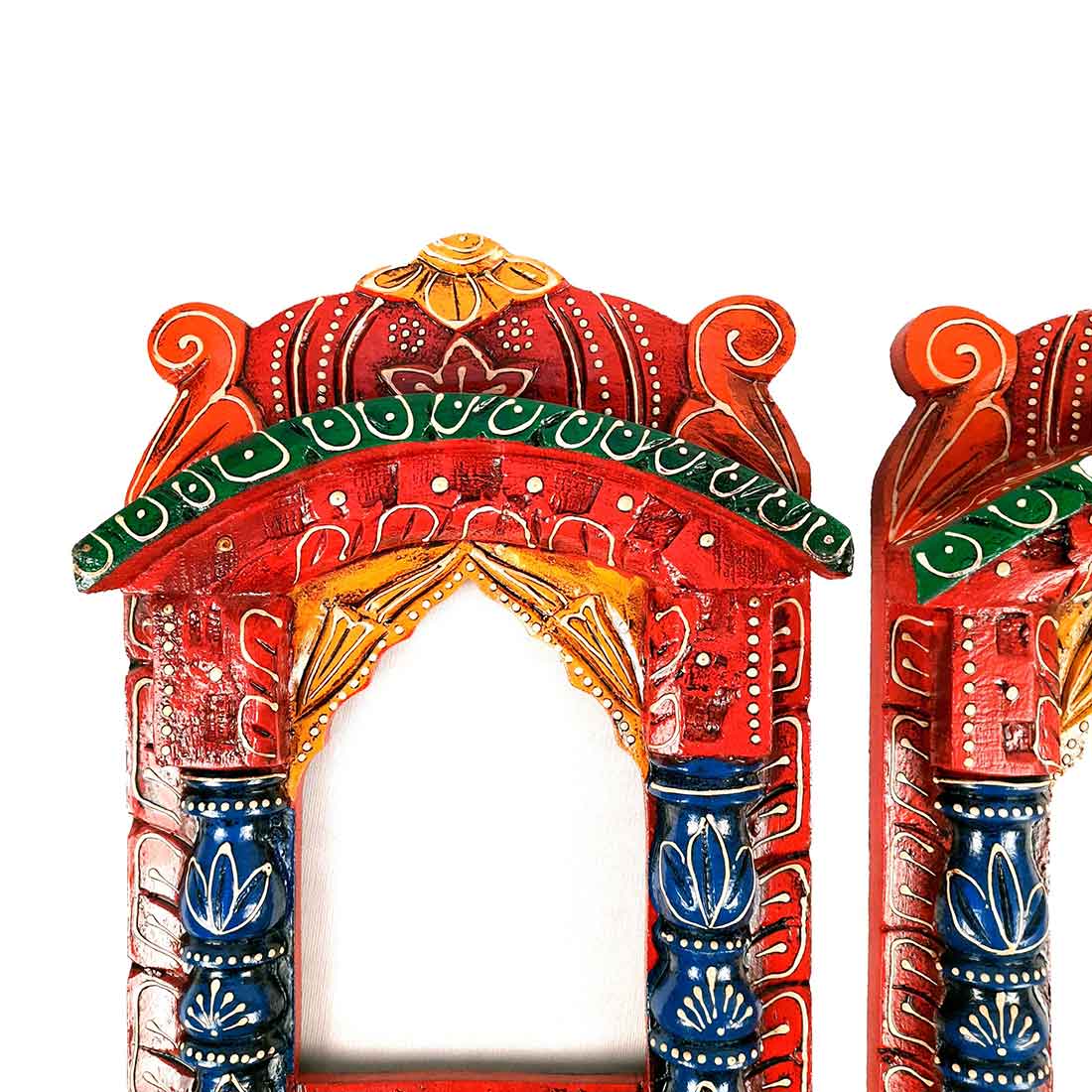 Wooden Frame Jharokha- Apkamart #style_Pack of 2
