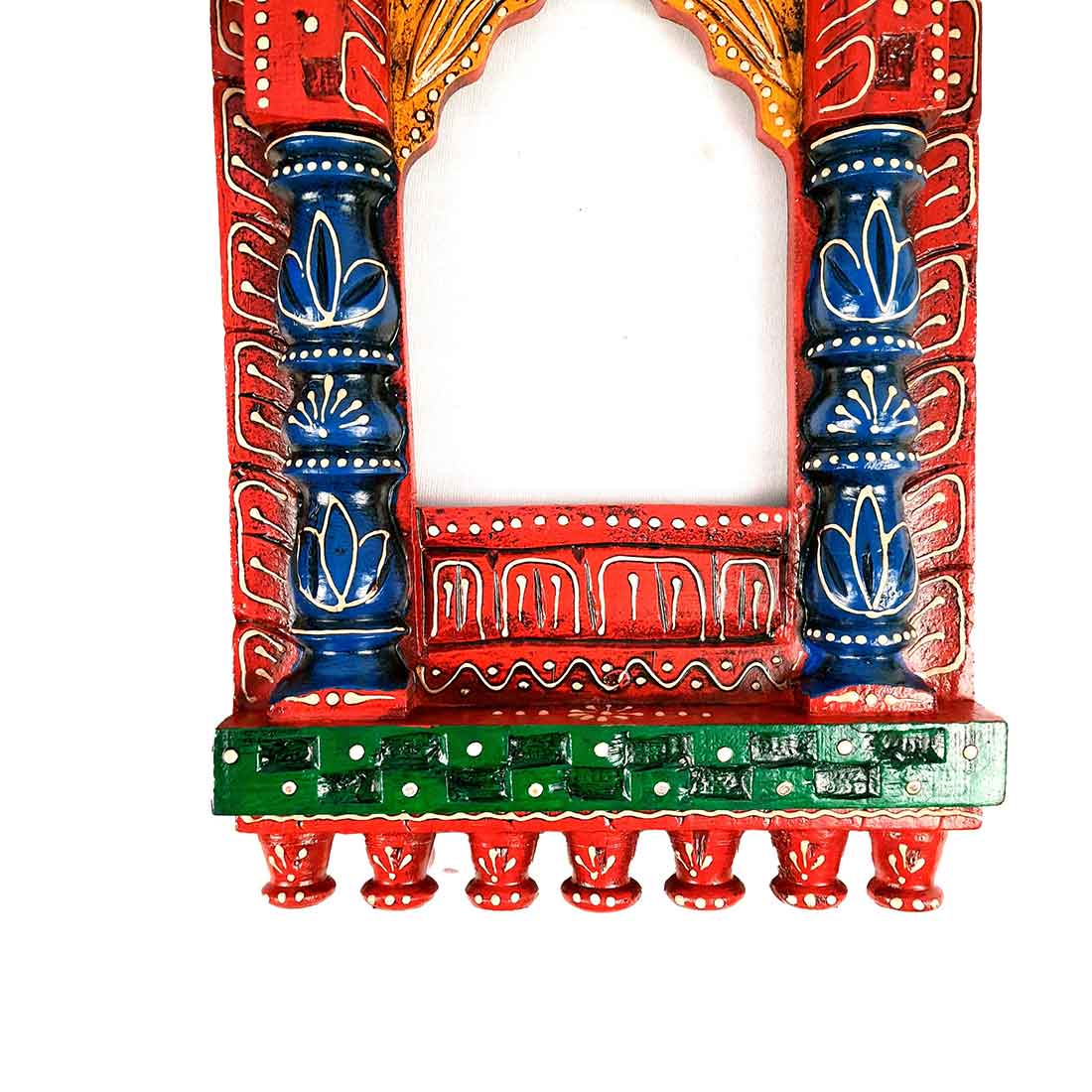 Wooden Frame Jharokha- Apkamart #style_Pack of 1